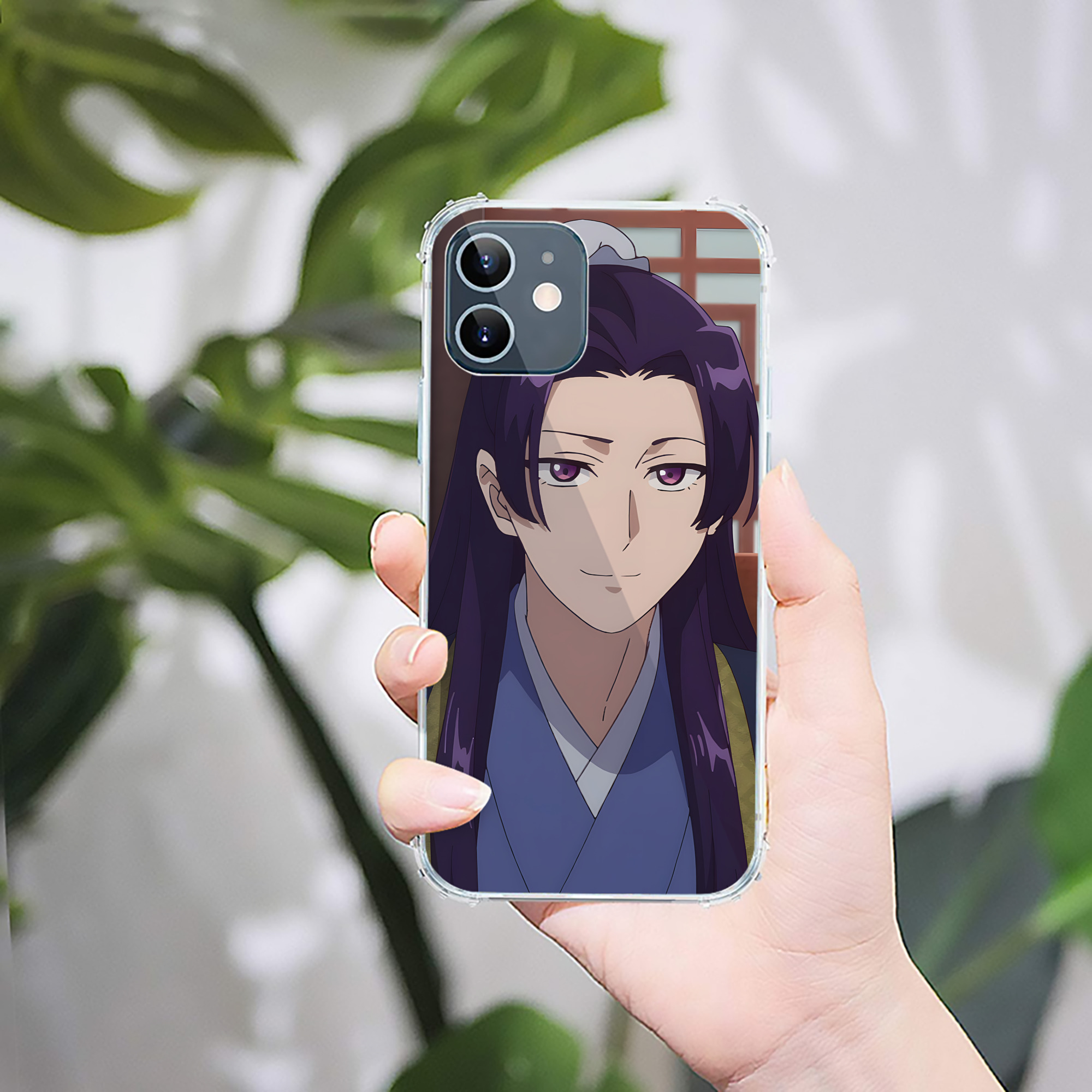 （画像用） 薬屋のひとりごと The Apothecary Diaries 【iPhone 12シリーズ対応】透明スマホケース（クリアソフトケース）